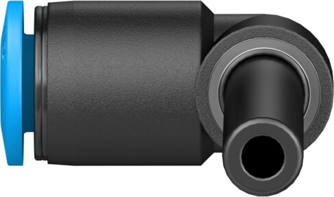 Push-in L-connector