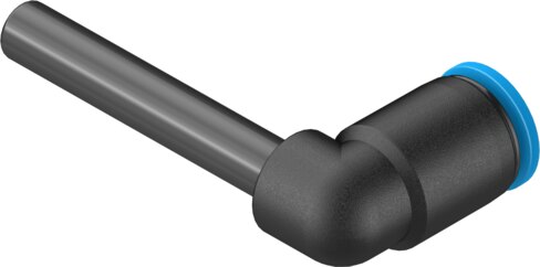 Push-in L-connector