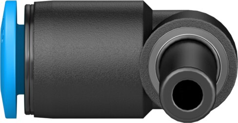 Push-in L-connector