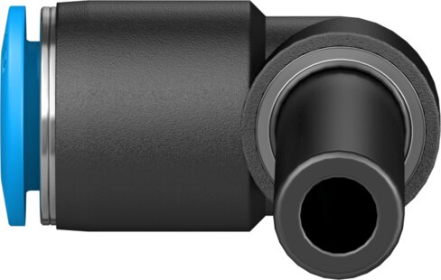 Push-in L-connector