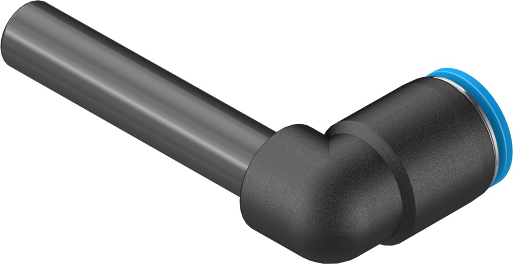 Push-in L-connector