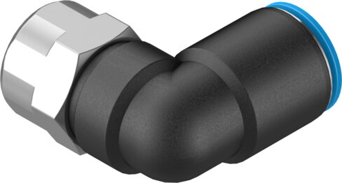 Push-in L-fitting