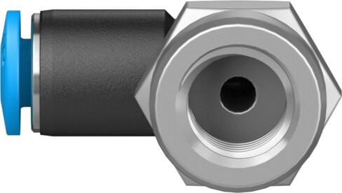 Push-in L-fitting