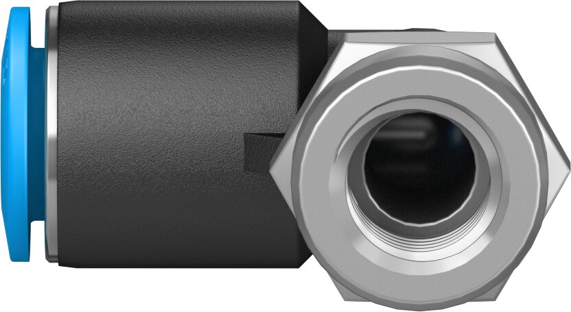 Push-in L-fitting