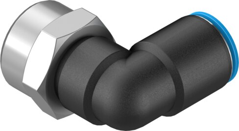 Push-in L-fitting