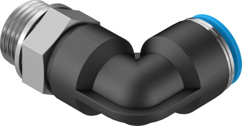 Push-in L-fitting