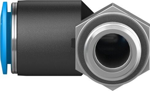 Push-in L-fitting