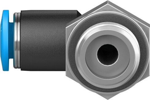 Push-in L-fitting