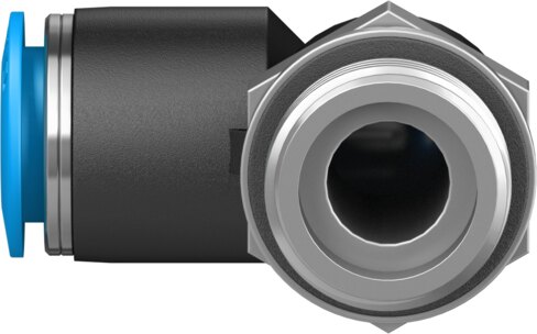 Push-in L-fitting