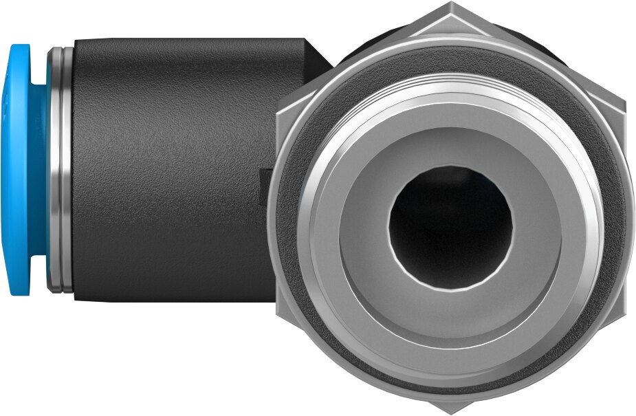 Push-in L-fitting