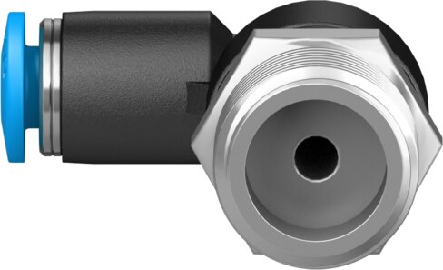 Push-in L-fitting, long
