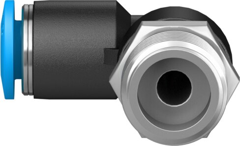 Push-in L-fitting, long