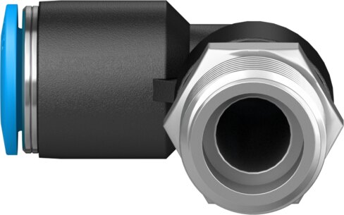 Push-in L-fitting, long