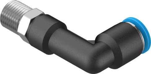 Push-in L-fitting, long