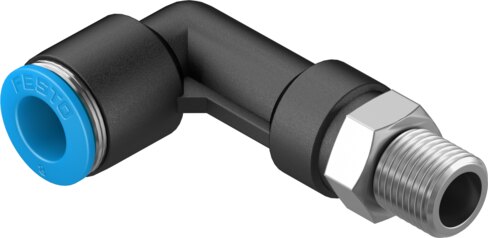 Push-in L-fitting, long