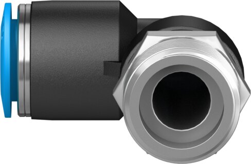 Push-in L-fitting, long