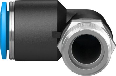 Push-in L-fitting, long