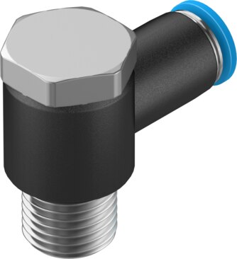 Push-in L-fitting