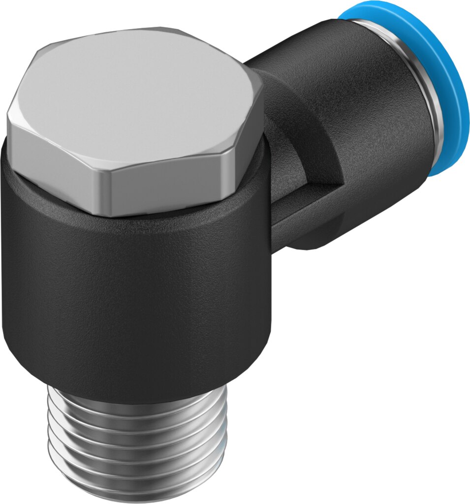 Push-in L-fitting