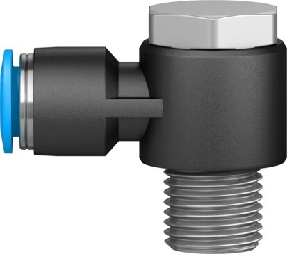 Push-in L-fitting