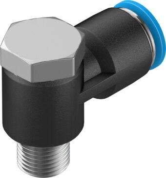 Push-in L-fitting