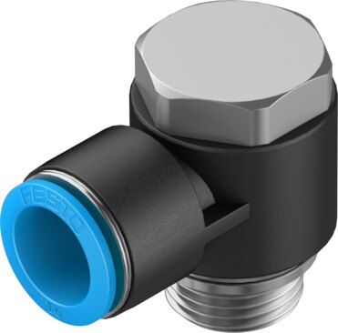 Push-in L-fitting