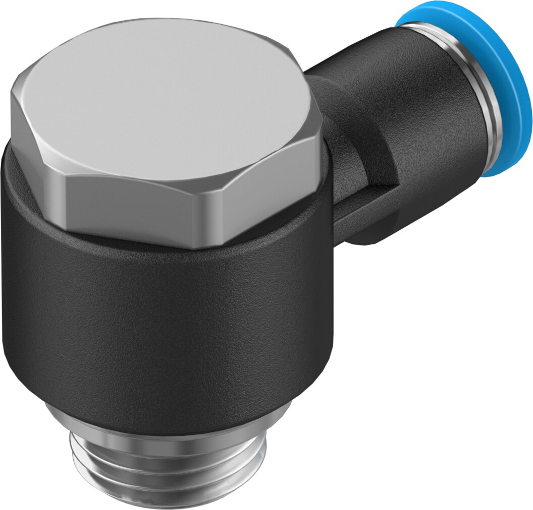 Push-in L-fitting