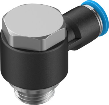 Push-in L-fitting