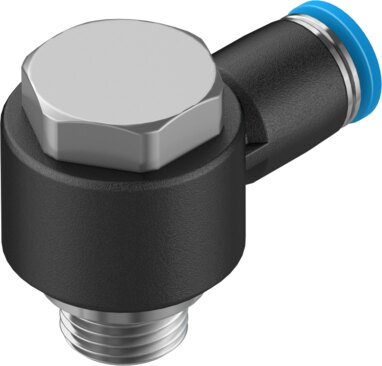 Push-in L-fitting