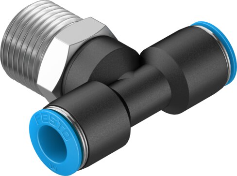 Push-in T-fitting