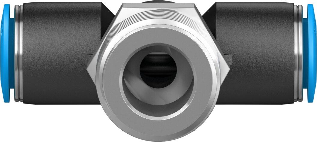 Push-in T-fitting