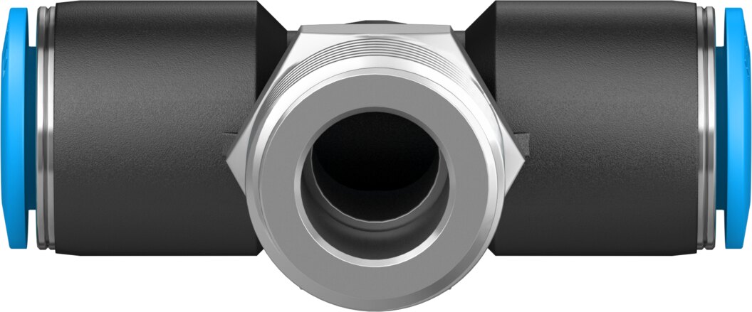 Push-in T-fitting