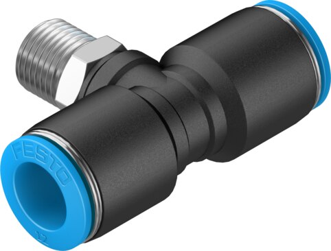 Push-in T-fitting