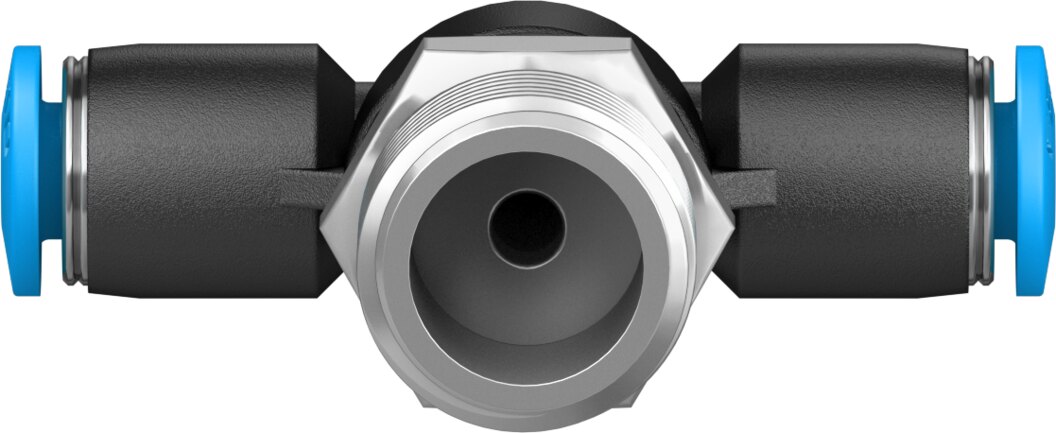 Push-in T-fitting