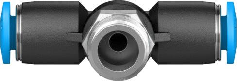 Push-in T-fitting