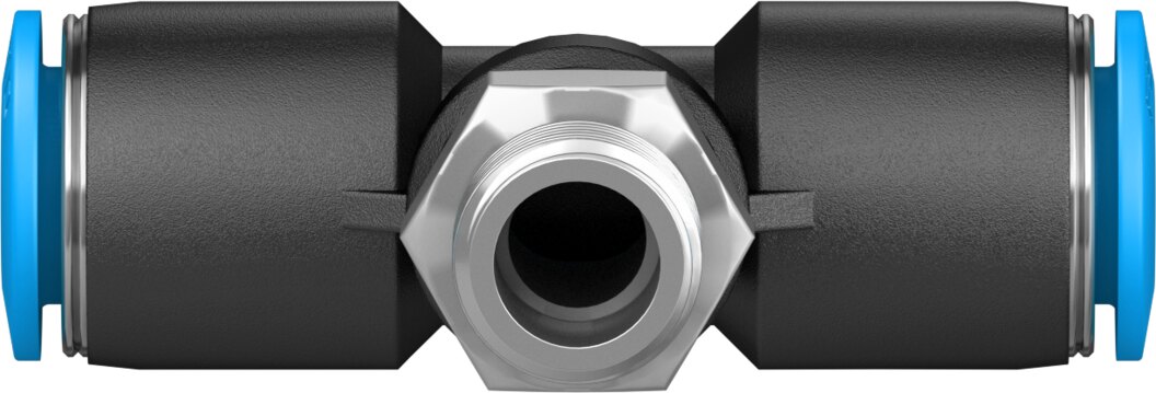 Push-in T-fitting