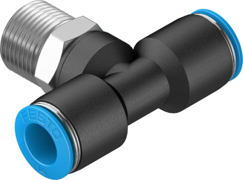 Push-in T-fitting