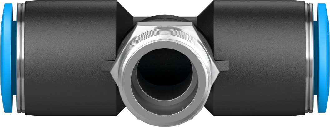 Push-in T-fitting