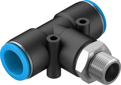 Push-in T-fitting
