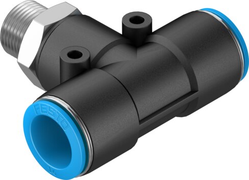 Push-in T-fitting