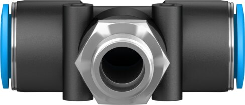 Push-in T-fitting