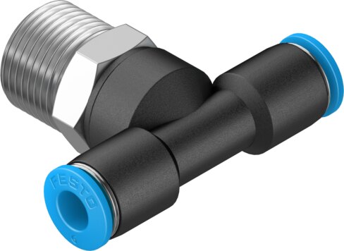 Push-in T-fitting