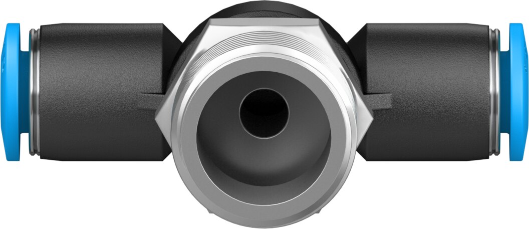 Push-in T-fitting