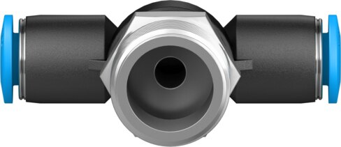 Push-in T-fitting