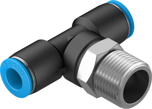Push-in T-fitting