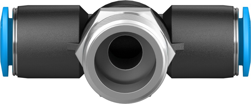 Push-in T-fitting