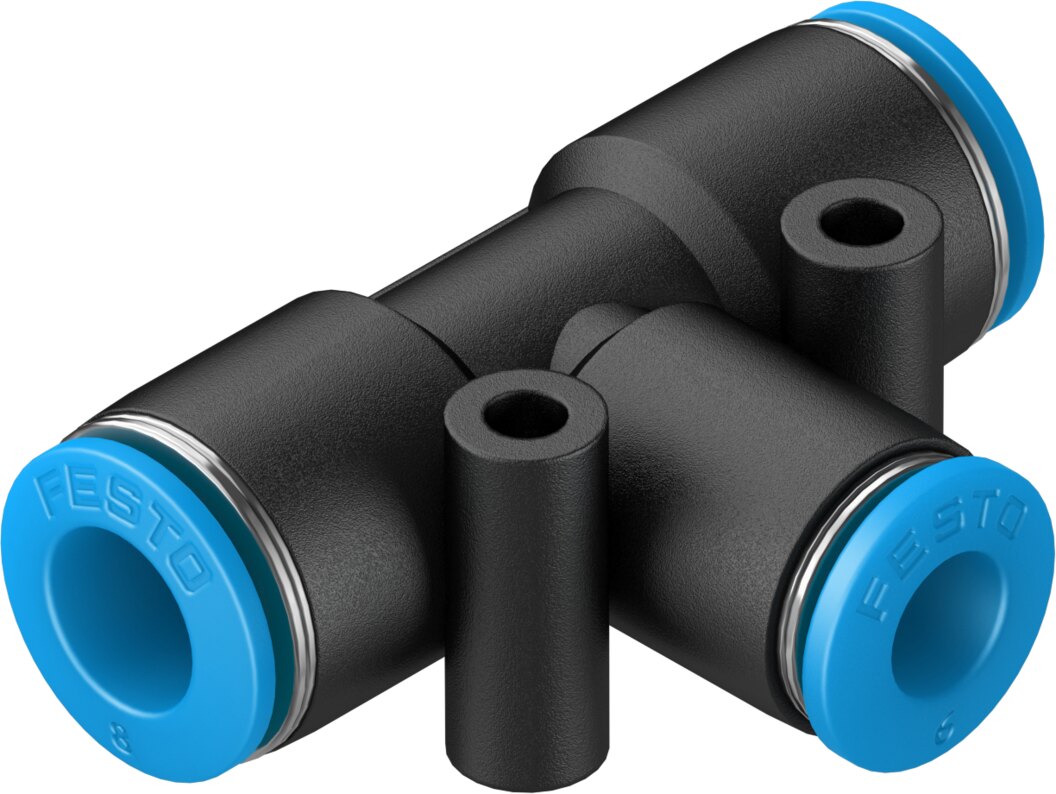 Push-in T-connector