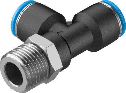Push-in T-fitting