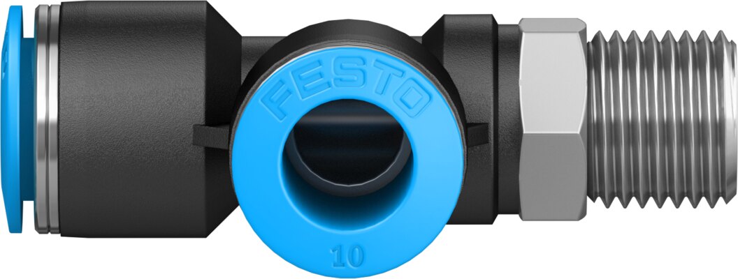 Push-in T-fitting