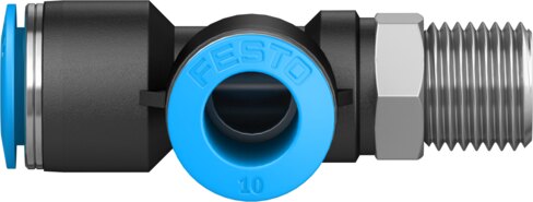 Push-in T-fitting